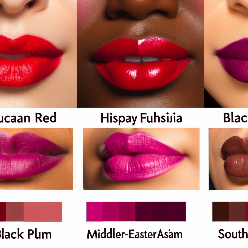 “Bold Lip Colors for Every Skin Tone”