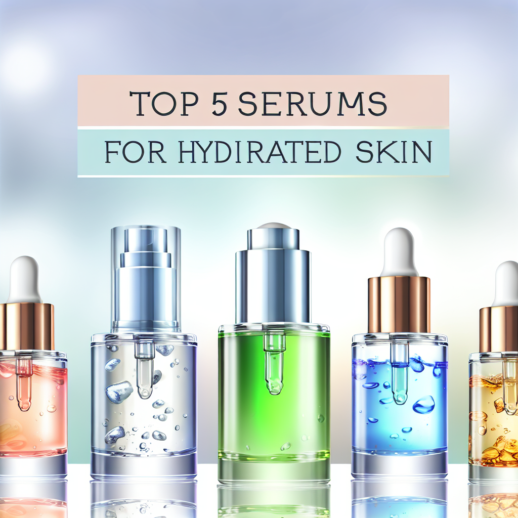 “Top 5 Serums for Hydrated Skin”