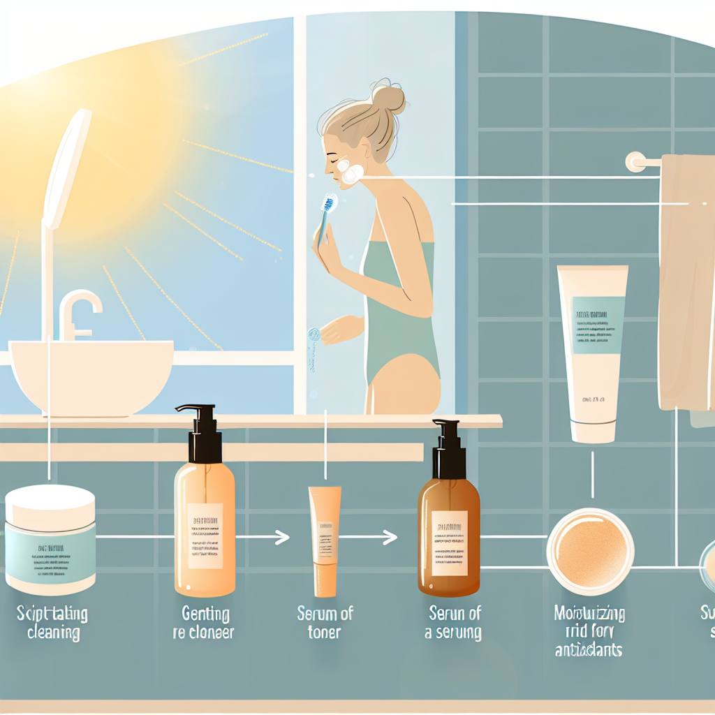 “Morning Skincare Routine for Glowing Skin”