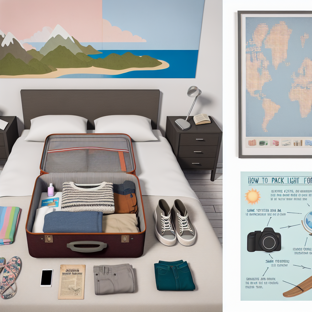 “How to Pack Light for a Week-Long Trip”